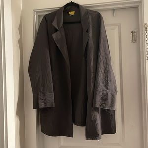 Wonder wink scrub jacket/ lab coat 2x grey